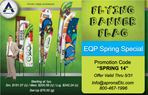 EQP Spring Banner Flag Special
